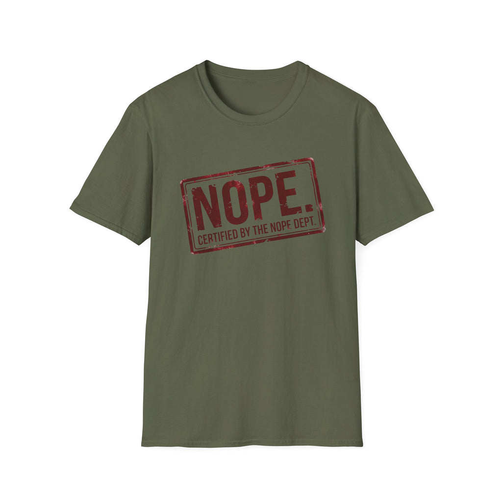 Certified NOPE Stamp T-Shirt
