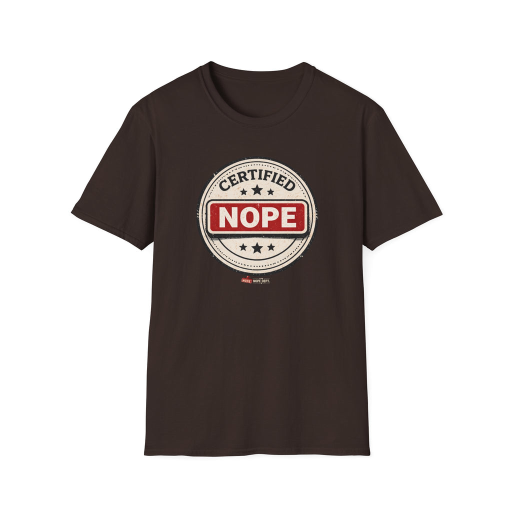 Certified NOPE Seal T-Shirt